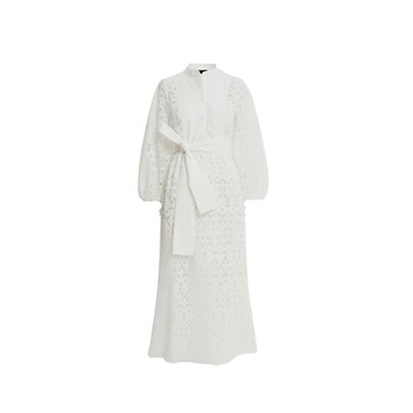 TUCKERNUCK White Lace Calliope Dress Size XL NWT Retail $328 Tuckernuck - Picture 8 of 8